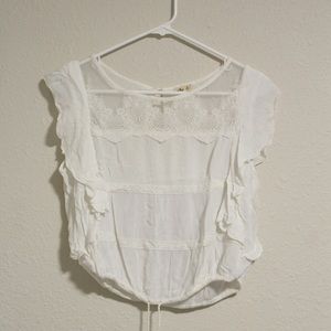 HOLLISTER — LACE TOP